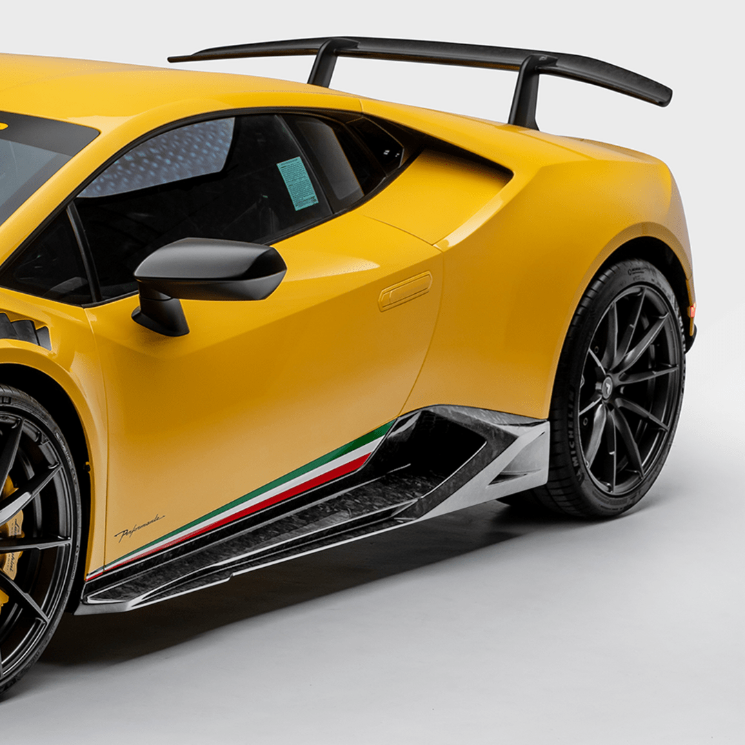 Vorsteiner 1030LOV Lamborghini Huracan Performante Vicenza Edizione Aero Side Blades (Carbon Matrix)