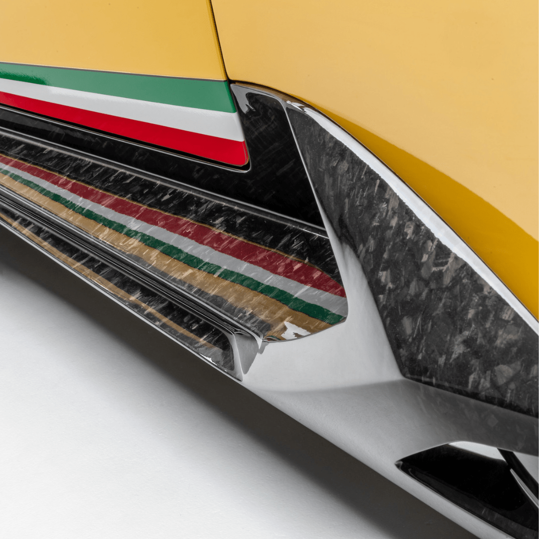Vorsteiner 1030LOV Lamborghini Huracan Performante Vicenza Edizione Aero Side Blades (Carbon Matrix)