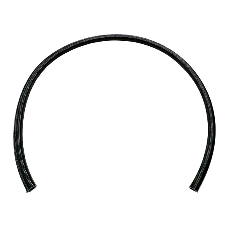 FUELAB 72700-10-10 HOSE PTFE 10 FT, 10AN BLACK NYLON STAINLESS STEEL BRAIDED