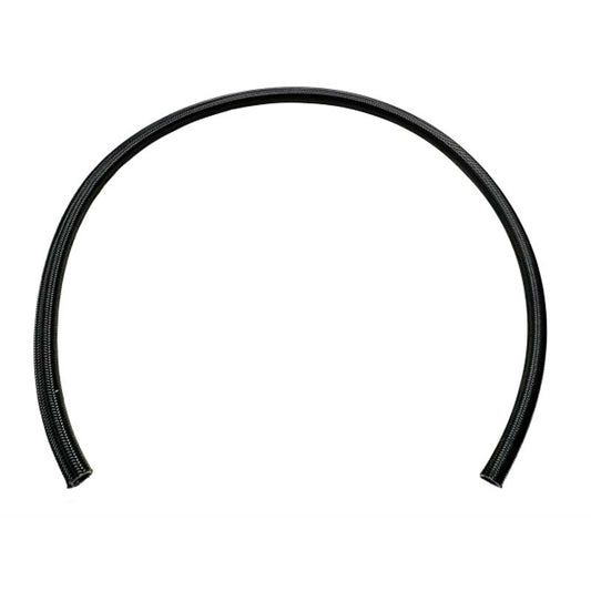 FUELAB 72700-10-10 HOSE PTFE 10 FT, 10AN BLACK NYLON STAINLESS STEEL BRAIDED