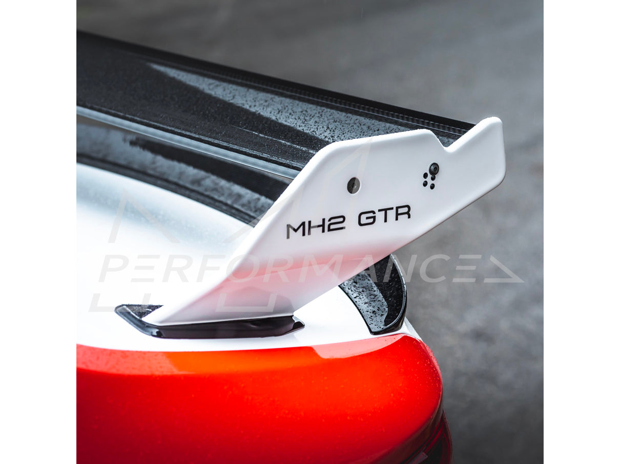 MANHART BMW F22 F87 Carbon Fibre Racing Rear Wing (Inc. M235i, M2 & M2 Competition)