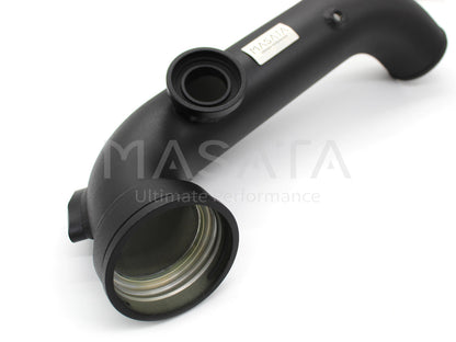 Masata BMW N54 E82 E90 E92 Aluminium Chargepipe with HKS BOV Blow Off Valve (1M, 135i & 335i) - ML Performance UK
