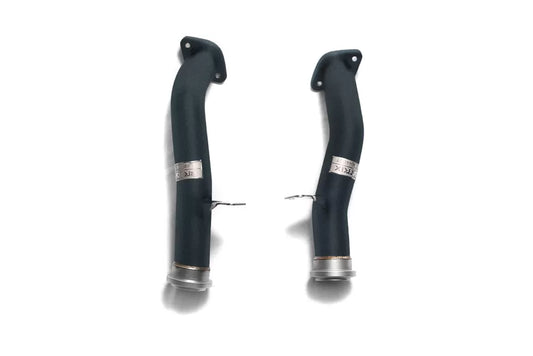 Armytrix Ceramic Coated Race Downpipe with Cat-Simulator Mercedes-Benz LHD W205 2015-2021
