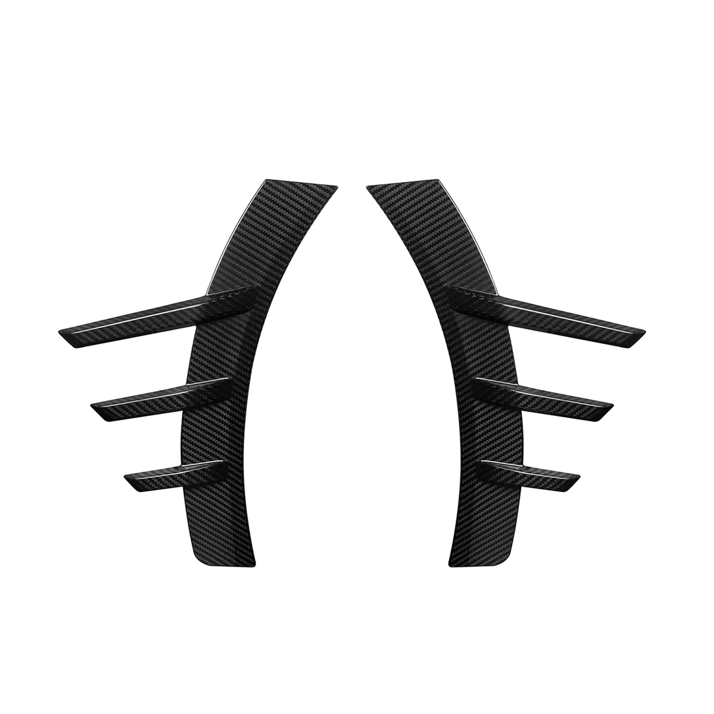 MHC BMW M2 G87 Performance Style Rear Side Fender Trims In Pre Preg Gloss Carbon Fibre (G87)