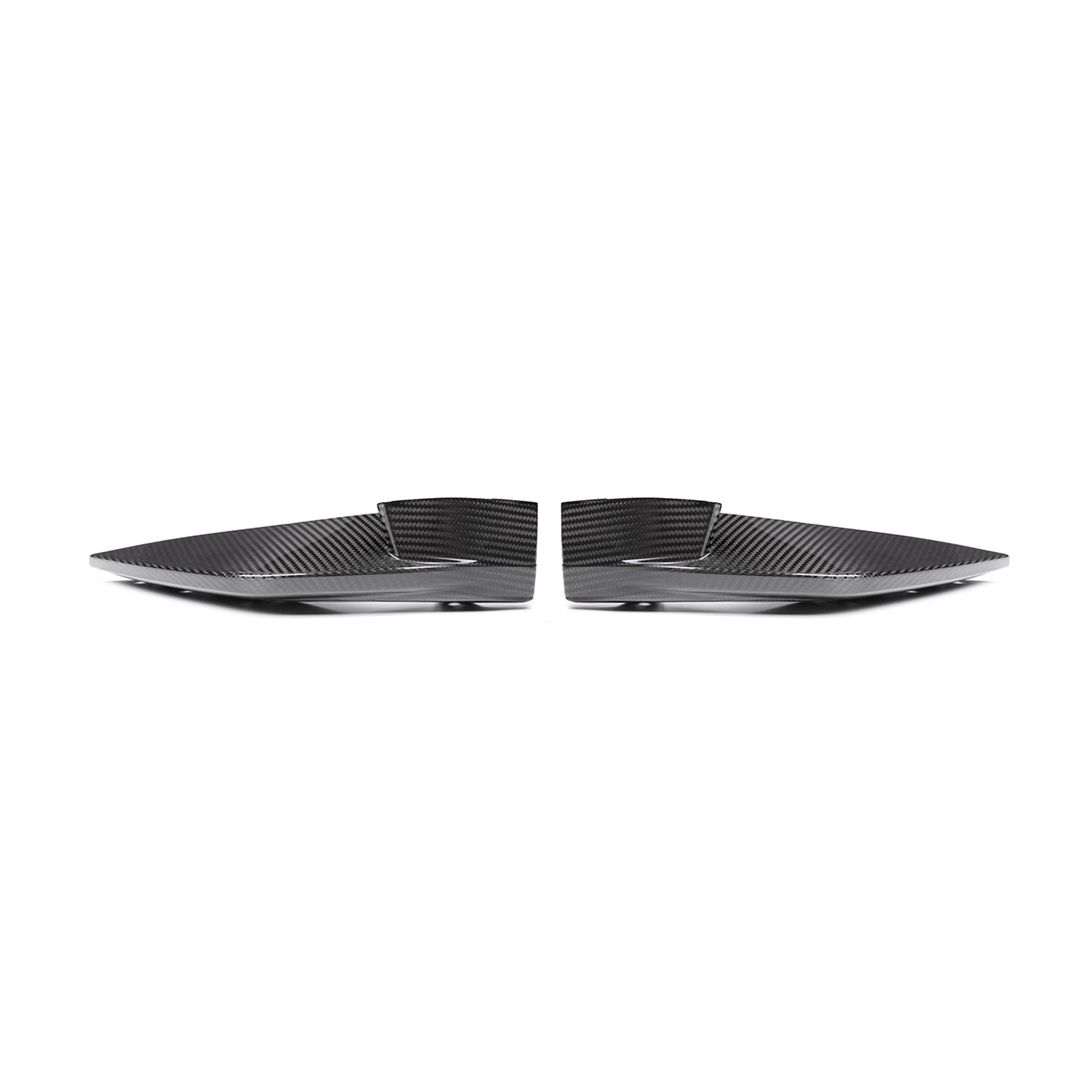 MHC BMW M3/M4 OEM Style Replacement Front Side Splitters In Pre Preg Carbon Fibre (G80/G81/G82/G83)