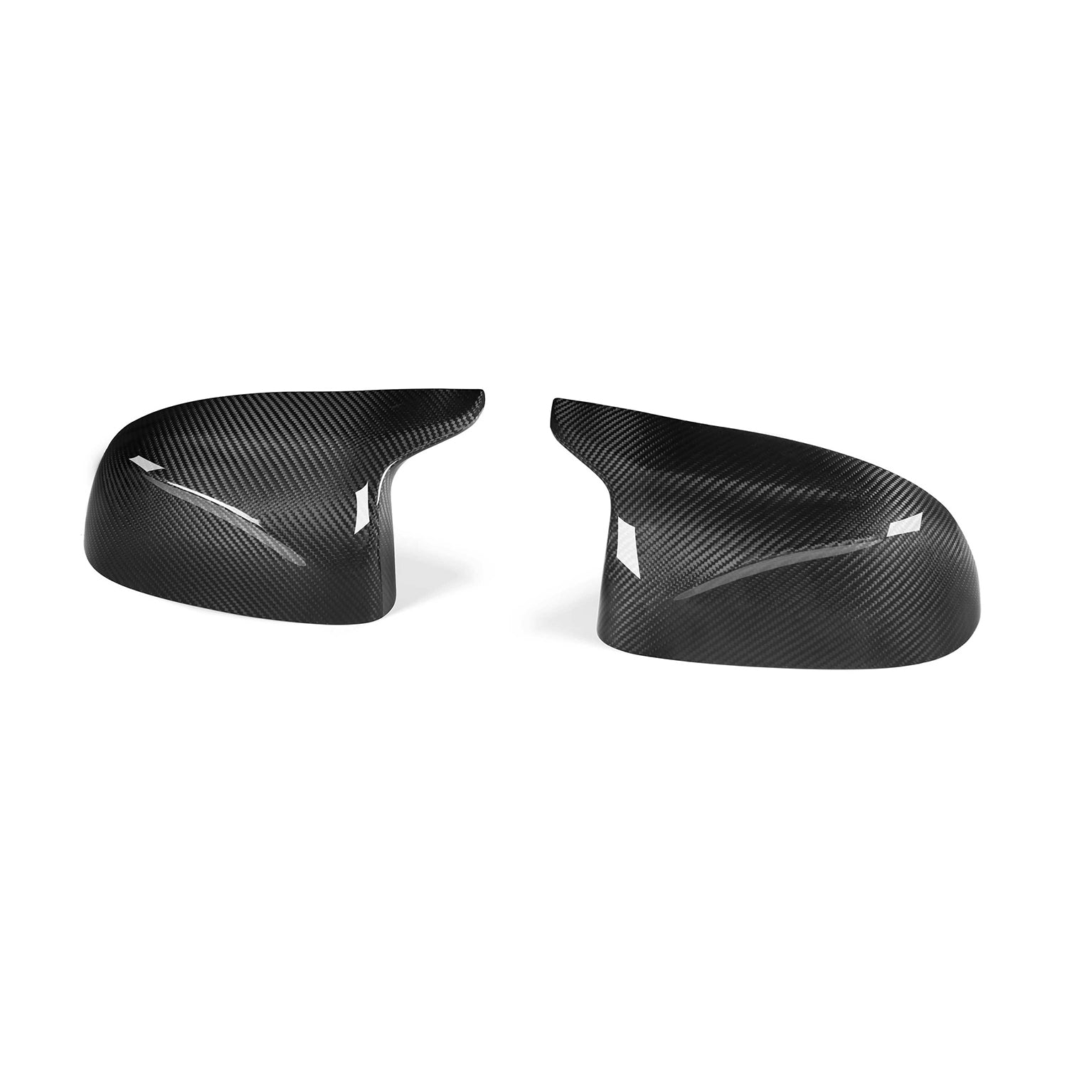 MHC BMW X Series Wing Mirror Covers In Pre Preg Carbon Fibre (F97 X3M, F98 X4M, F95 X5M & F96 X6M)