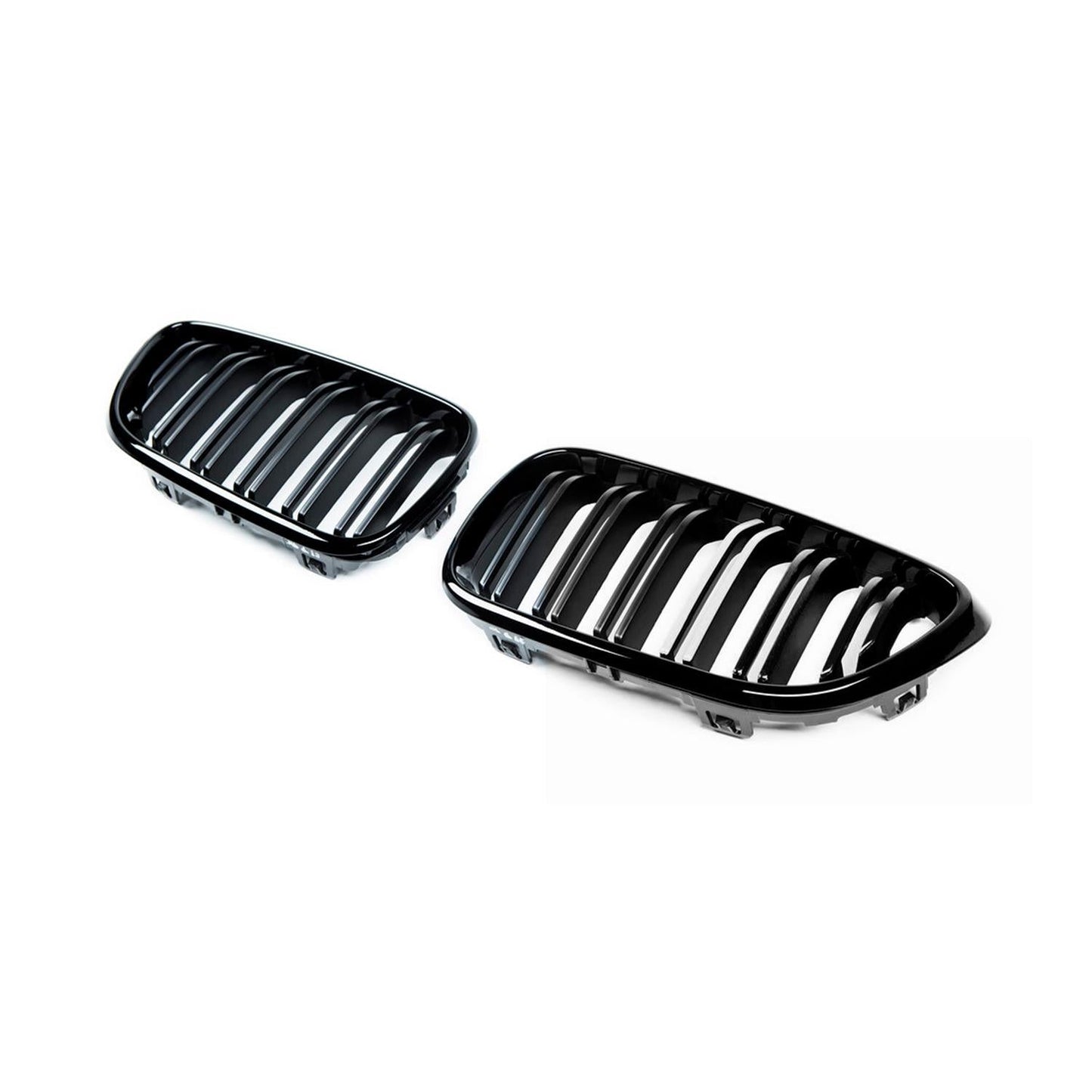 MHC BMW M2/2 Series OEM M2 Style Double Slat Front Grille In Gloss Black (F87/F22/F23)