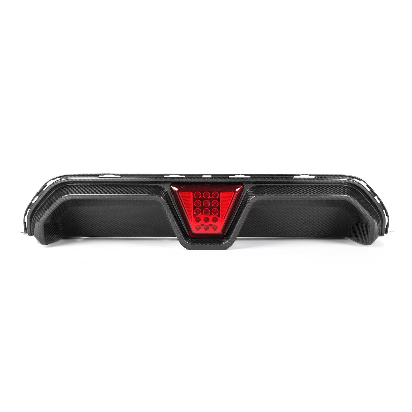 MHC BMW M5 LCI CS Style Rear Diffuser With LED In Pre Preg Gloss Carbon Fibre (F90)