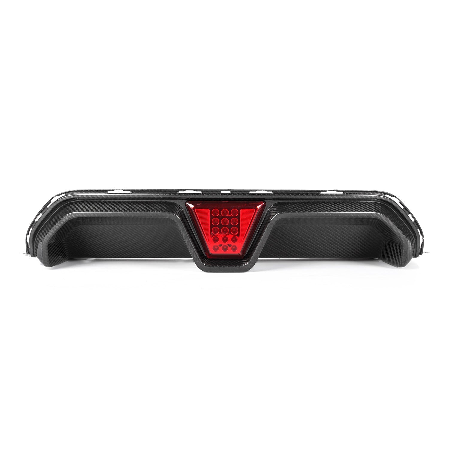 MHC BMW M5 LCI CS Style Rear Diffuser With LED In Pre Preg Gloss Carbon Fibre (F90)