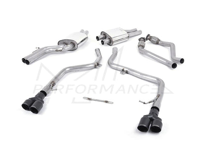 MillTek Audi B8 S4 Race Cat-Back Exhaust - ML Performance UK