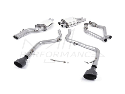 MillTek Audi B8 S4 Race Cat-Back Exhaust - ML Performance UK