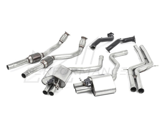 MillTek Audi C7 RS6 Biturbo Quattro Full Exhaust System (4.0 TFSI) - ML Performance UK