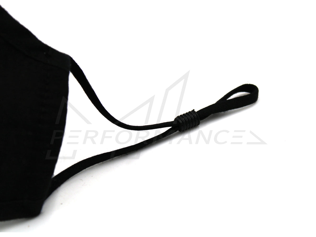 ML Performance Reusable Black Face Mask