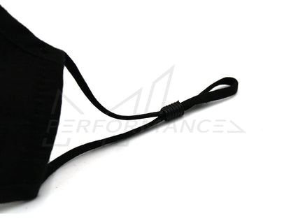 ML Performance Reusable Black Face Mask