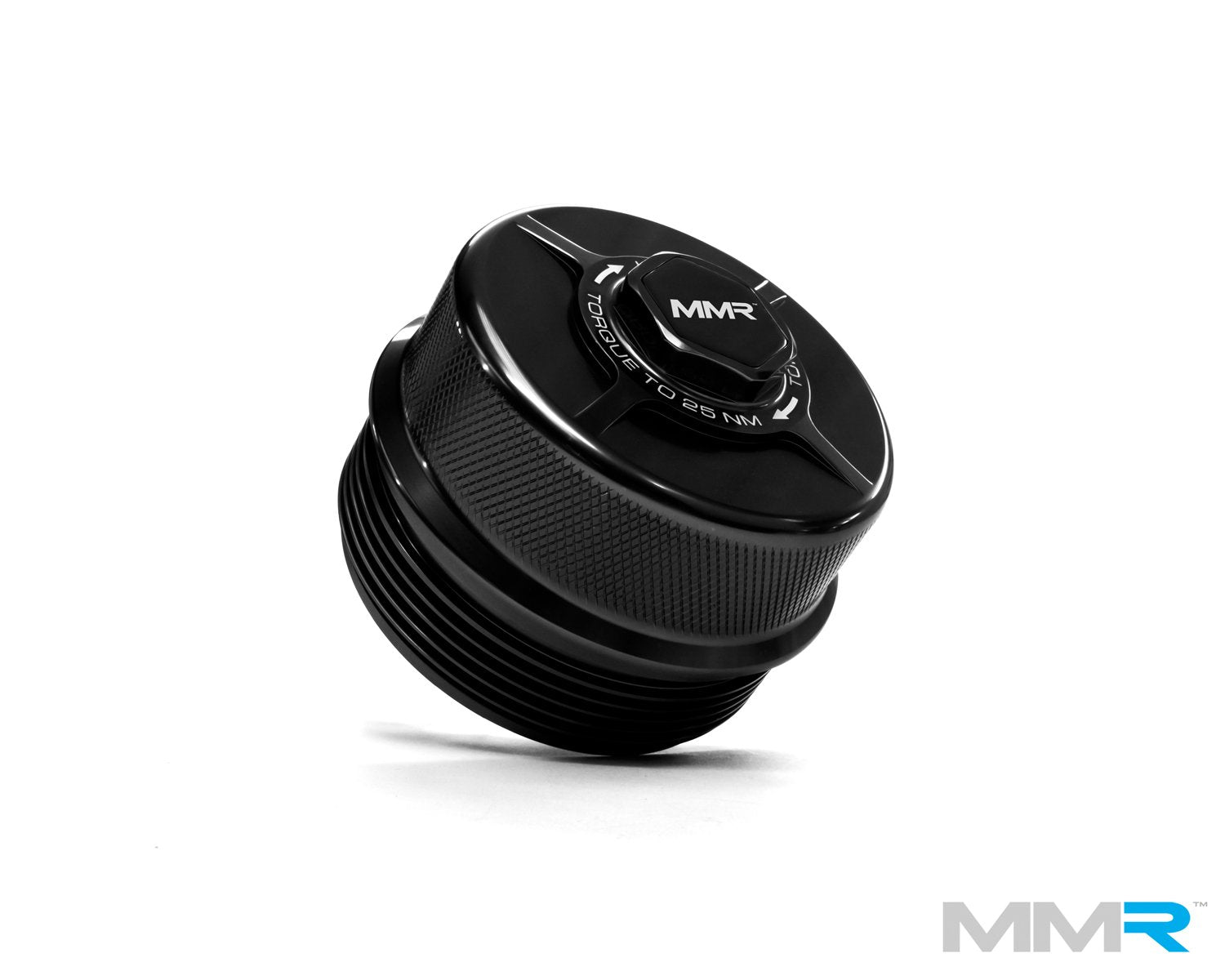 MMR BMW N20 N52 N54 N55 S55 Gloss Black Performance Billet Oil Filter Housing (Inc. 1M, 335i, 435i, M2 & M4)