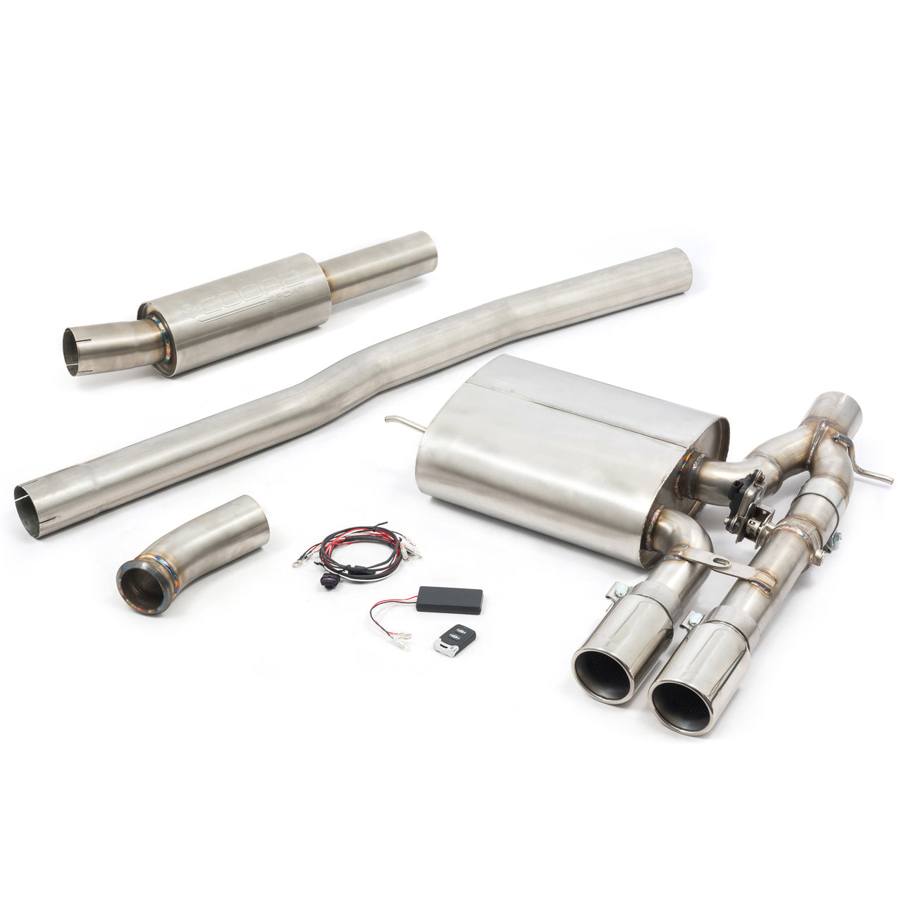 Cobra Exhaust Mini GP3 (Mk3) JCW (F56) 3" Valved Cat Back Performance Exhaust