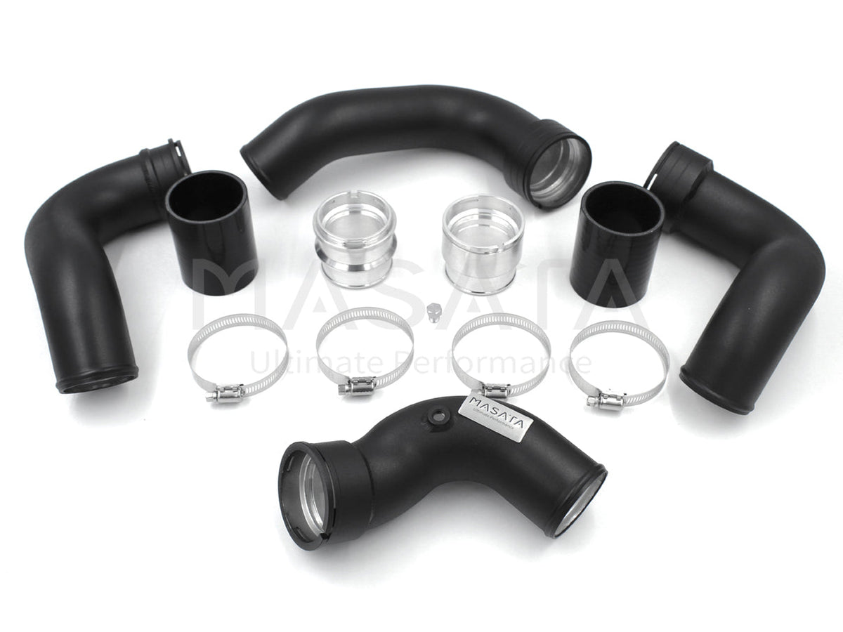 Masata Mercedes-Benz 1.8T W204 C200 C250 Aluminium Chargepipe & Turbo to Intercooler Pipe - ML Performance UK