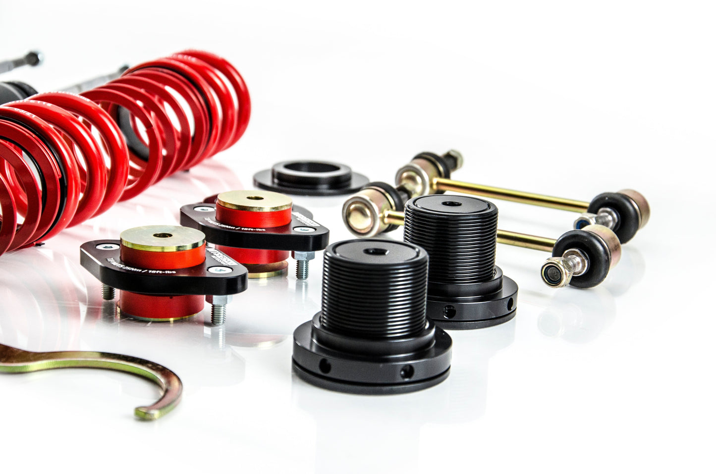 MTS Technik MTSGWBM119 STREET COILOVER KIT W/ CAMBER ADJUST TOP MOUNTS (GOLD) FOR BMW Z4 COUPE (E86)