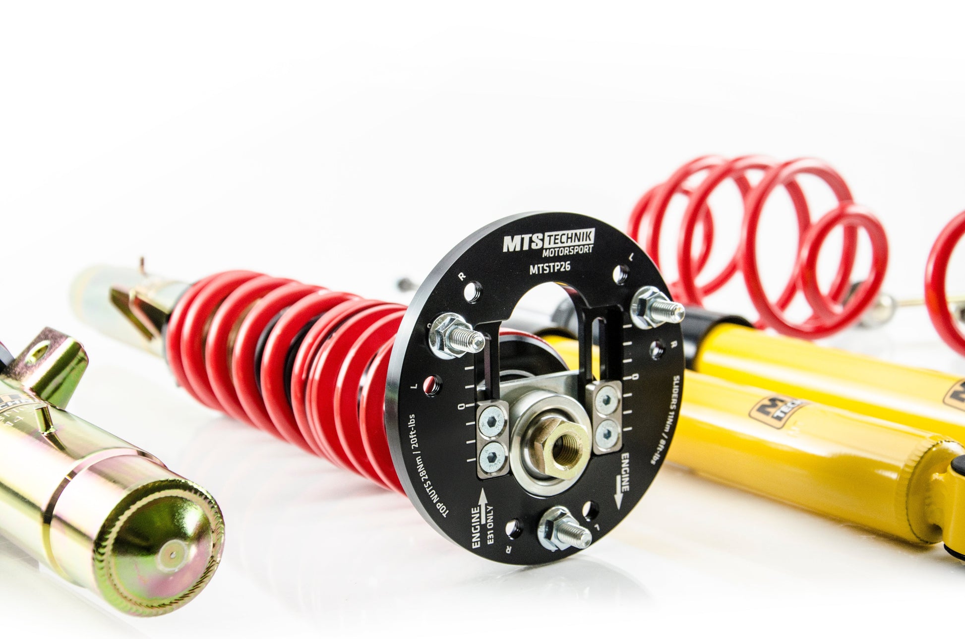 MTS Technik MTSGWBM119 STREET COILOVER KIT W/ CAMBER ADJUST TOP MOUNTS (GOLD) FOR BMW Z4 COUPE (E86)