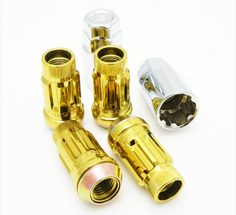 MUTEKI 34937Y LUG NUTS KIT SR45R LOCK SET 12X1.25 45MM YELLOW