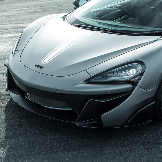 Vorsteiner MVR1110 McLaren 570S VX Aero Front Bumper w/ Front Splitter