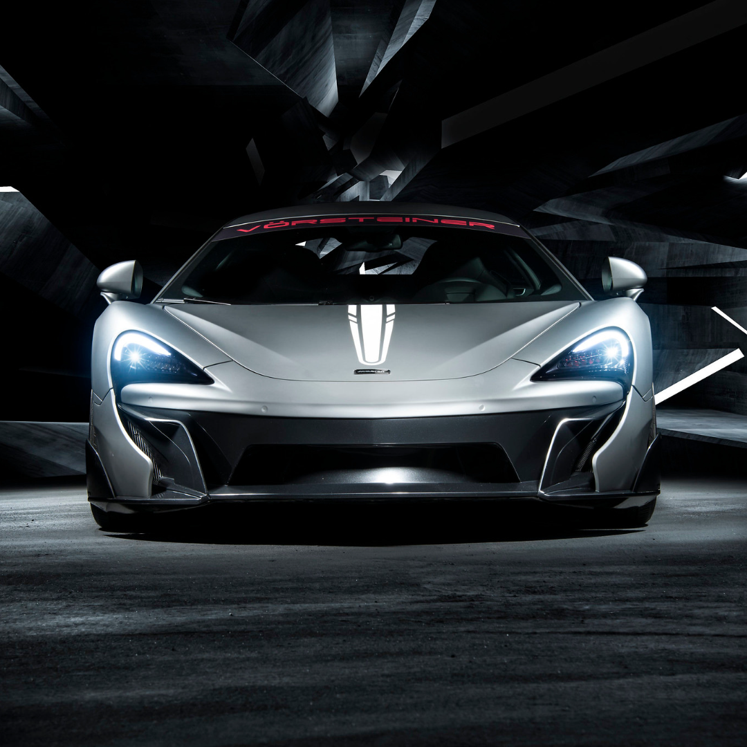 Vorsteiner MVR1110 McLaren 570S VX Aero Front Bumper w/ Front Splitter
