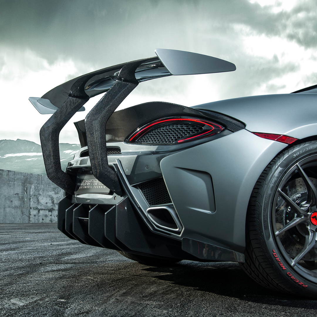 Vorsteiner MVR1140 McLaren 570S VX Aero Rear Bumper w/ Rear Diffuser