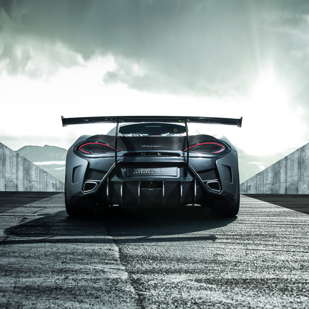 Vorsteiner MVR1140 McLaren 570S VX Aero Rear Bumper w/ Rear Diffuser