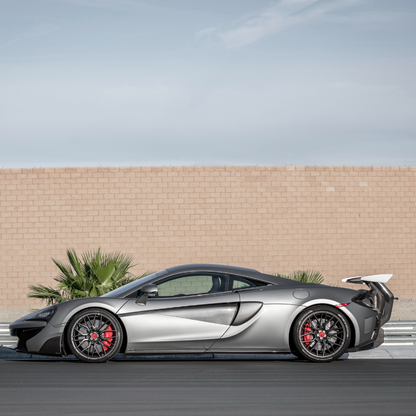 Vorsteiner MVR1370 Mclaren 570S VX Aero Wing Blade Carbon Fiber w/ Carbon Fiber Uprights