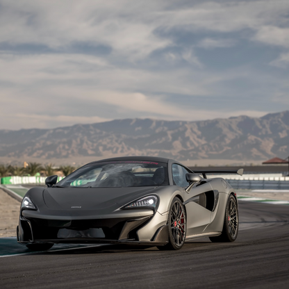 Vorsteiner MVR1370 Mclaren 570S VX Aero Wing Blade Carbon Fiber w/ Carbon Fiber Uprights