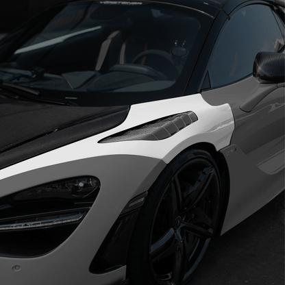Vorsteiner MVS2091 McLaren 720S Spyder Silverstone Edition Aero Front Fenders w/ Integrated Vents.
