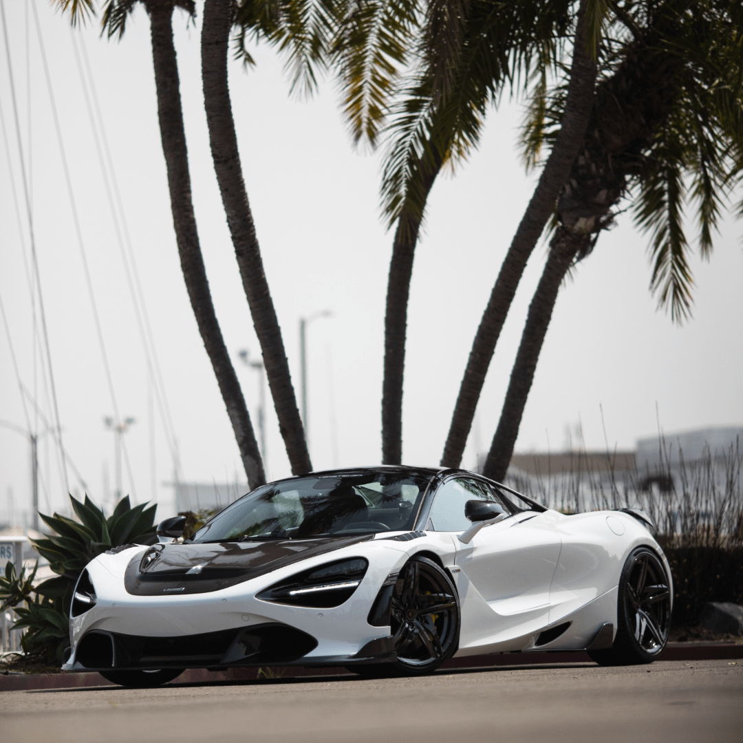 Vorsteiner MVS2091 McLaren 720S Spyder Silverstone Edition Aero Front Fenders w/ Integrated Vents.