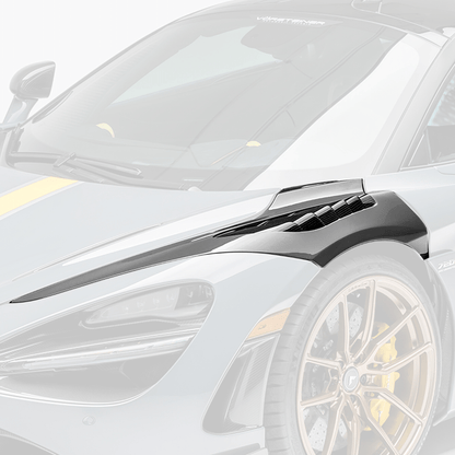 Vorsteiner MVS2090 McLaren 720S Coupe Silverstone Edition Aero Front Fenders w/ Integrated Vents.