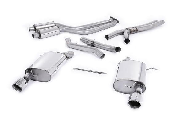 MillTek BMW 3 Series E92 335i 2.5" Full Exhaust System- ML Performance UK