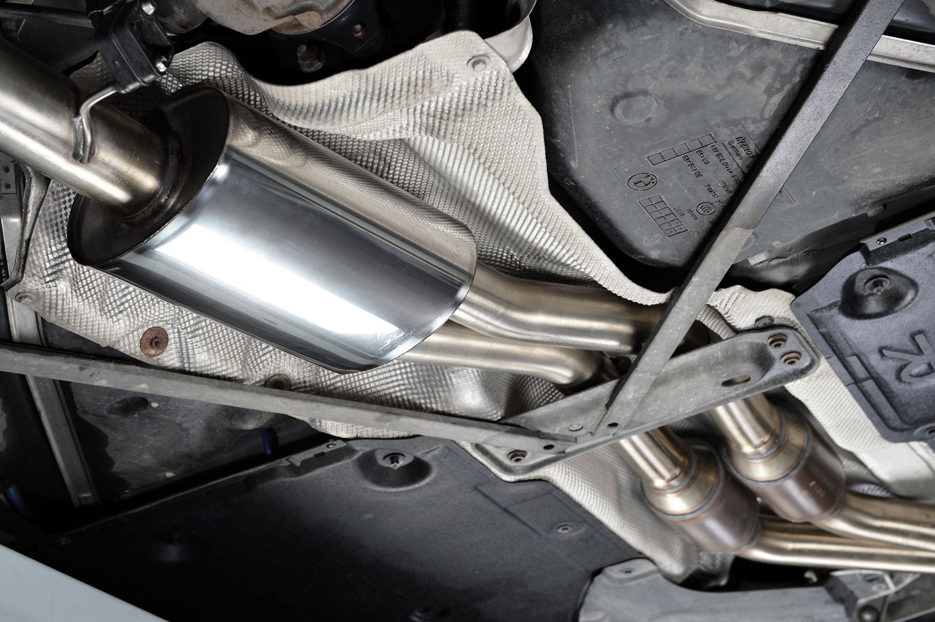 MillTek BMW E82 E88 Sport Secondary Cat-back Exhaust 1 Series 135i ML Performance US