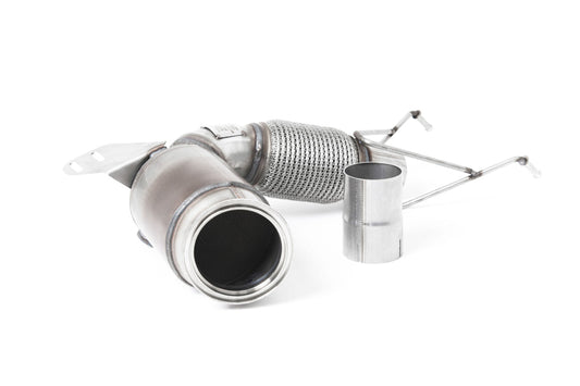 Milltek MINI F55 F56 Large Bore Downpipes with Hi-Flow Sports Catalysts - For Milltek Sport Cat-Back (Cooper S & JCW GP3) - ML Performance UK