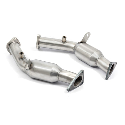 Cobra Exhaust Nissan 350Z Sports Cat / De-Cat Front Pipes - HR Engine (VQ35 HR)