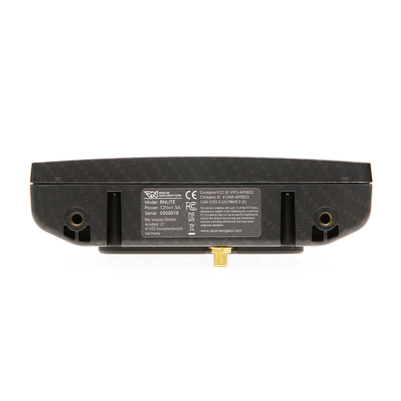 RN VISION P-LITE-064-PACK2 RACE NAVIGATOR RN LITE TRACKDAY VERSION