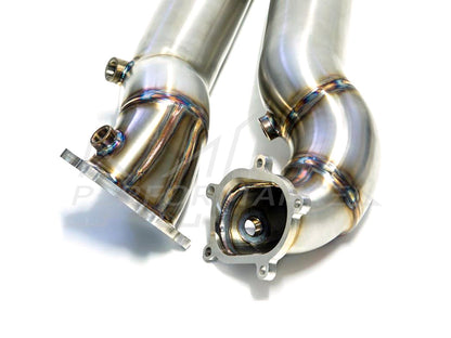 PERON Audi C7 De-cat Exhaust Downpipes (S6, S7, RS6 & RS7)