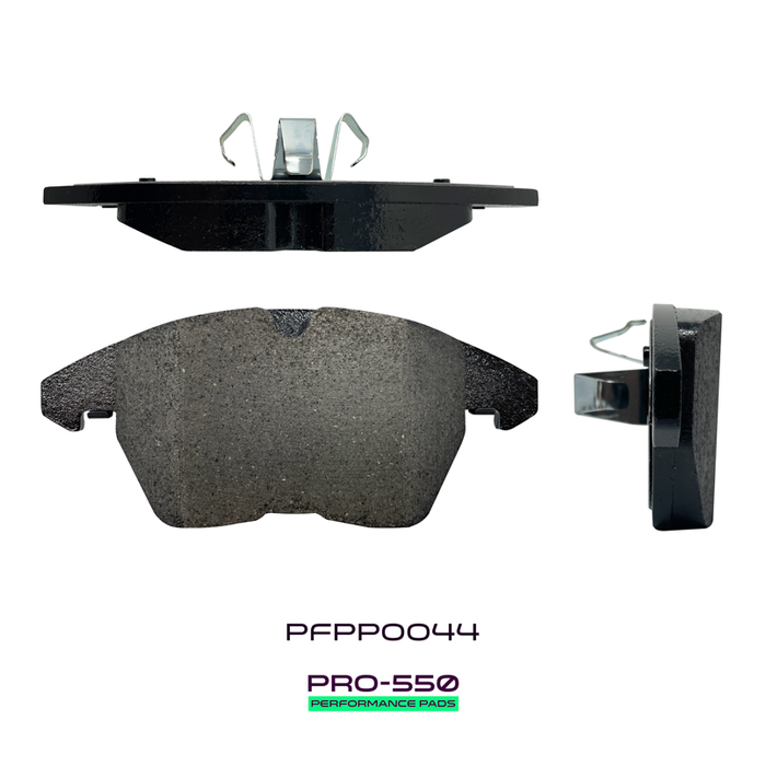 Probite PFPP0044 PRO-550 Performance Pads | Fronts | W155mm H71mm D20mm