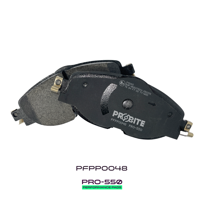 Probite PFPP0048 PRO-550 Performance Pads | Fronts | W160mm H64mm D20mm