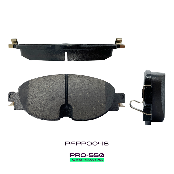 Probite PFPP0048 PRO-550 Performance Pads | Fronts | W160mm H64mm D20mm