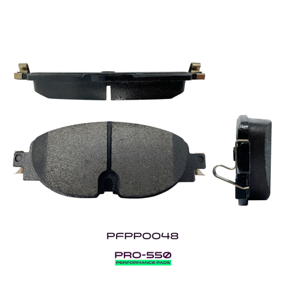 Probite PFPP0048 PRO-550 Performance Pads | Fronts | W160mm H64mm D20mm