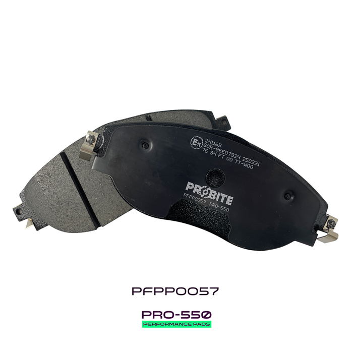 Probite PFPP0057 PRO-550 Performance Pads | Fronts | W175mm H70mm D20mm