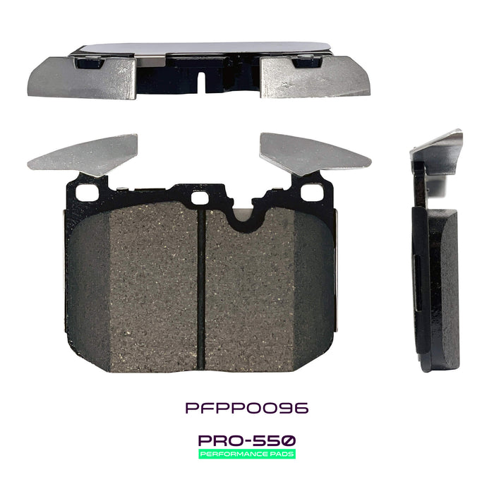 Probite PFPP0096 PRO-550 Performance Pads | Fronts | W114mm H91mm D18mm
