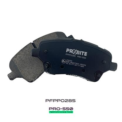 Probite PFPP0285 PRO-550 Performance Pads | Fronts | W132mm H60mm D16mm