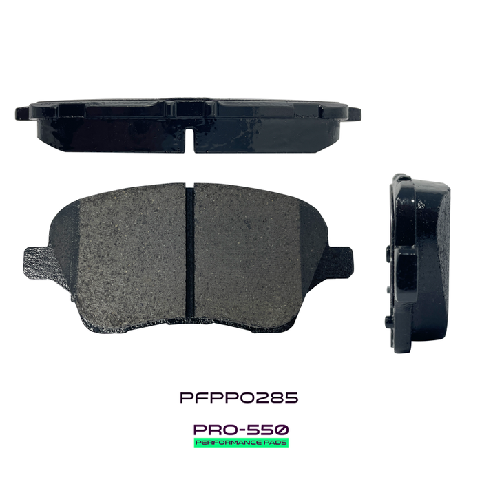 Probite PFPP0285 PRO-550 Performance Pads | Fronts | W132mm H60mm D16mm