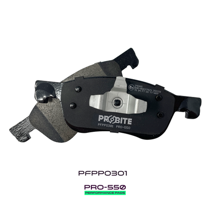 Probite PFPP0301 PRO-550 Performance Pads | Fronts | W155mm H56mm D15mm