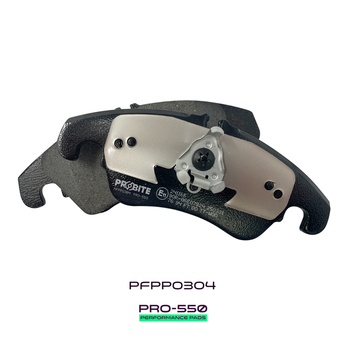 Probite PFPP0304 PRO-550 Performance Pads | Fronts | W188mm H74mm D18mm