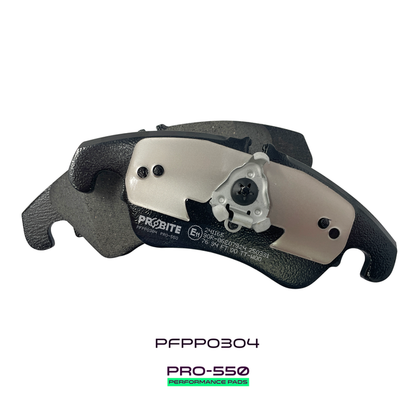 Probite PFPP0304 PRO-550 Performance Pads | Fronts | W188mm H74mm D18mm